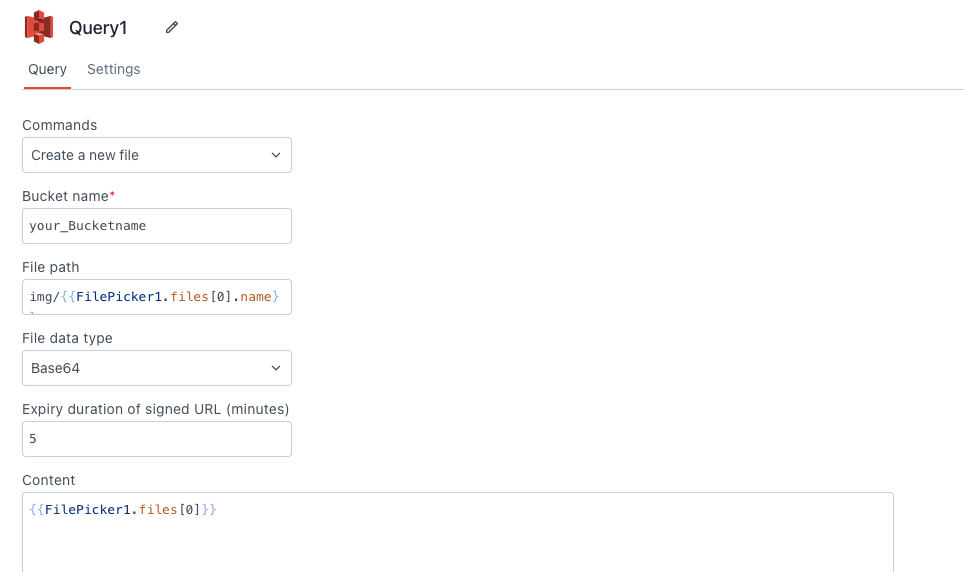 Configure S3 query